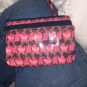 A palm tree/ID/phone holder simply southern bag
